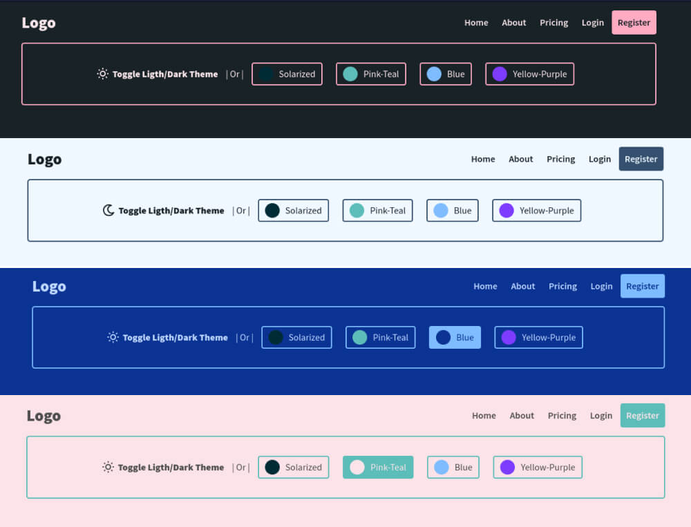 Crafting Personalized Color Themes: Designing Dark, Light, or Custom Palettes with CSS and Javascript