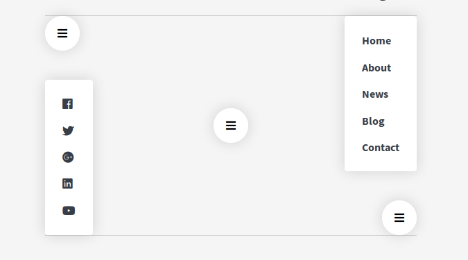 Expnding Menu Items from Hamburger Menu Animation