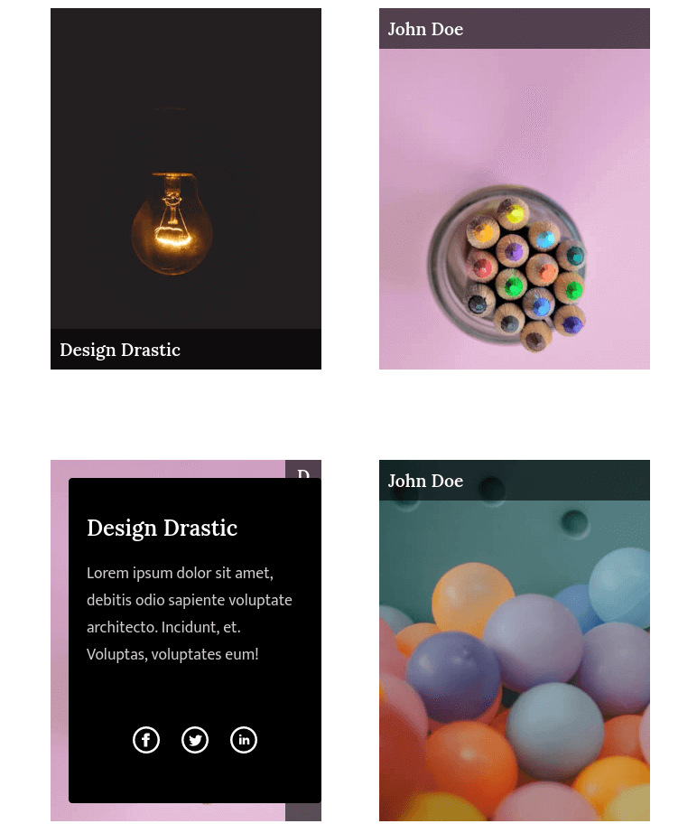 Unveiling Card Details Using Perspective CSS properties
